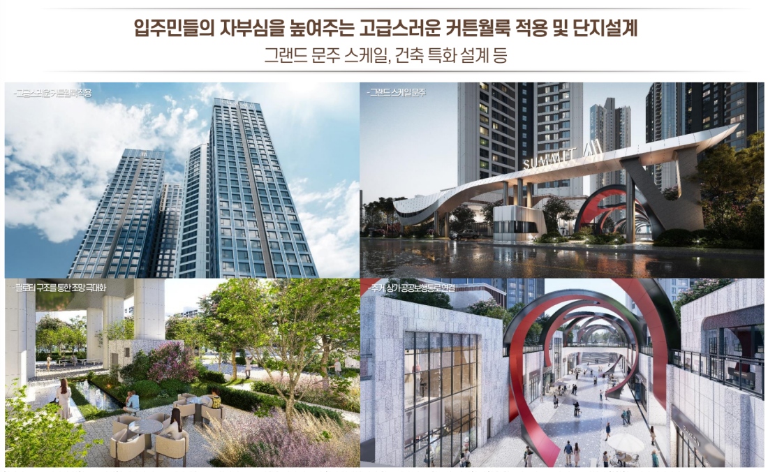 남천동 써밋 동호수배치도